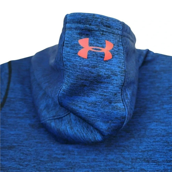 Under Armour Hoodie Youth Medium Boys Blue Long Sleeve Warm Winter size M - Picture 8 of 10